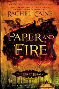 RELEASE DAY + REVIEW + GIVEAWAY – Paper and Fire (The Great Library #2) by Rachel Caine