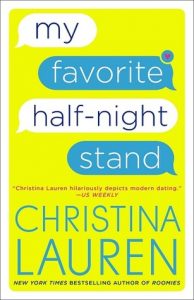 BOOK REVIEW: My Favorite Half-Night Stand by Christina Lauren
