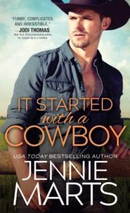 BOOK REVIEW: It Started with a Cowboy (Cowboys of Creedence #3) by Jennie Marts