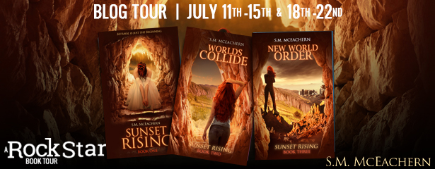 REVIEW & GIVEAWAY: Sunset Rising Trilogy by S.M. McEachern