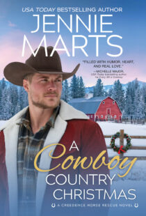 BOOK REVIEW:  A Cowboy Country Christmas (Creedence Horse Rescue #6) by Jennie Marts